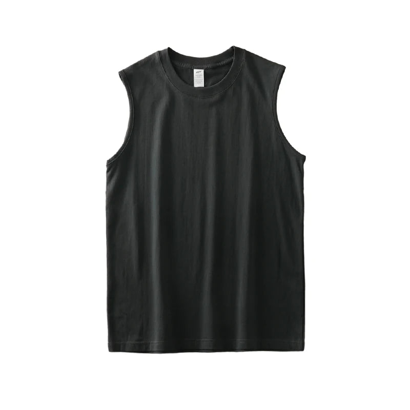 Dukeen Débardeur Coton 250G Homme 2024 – Heavyweight Sans Manches Sport Basketball Casual