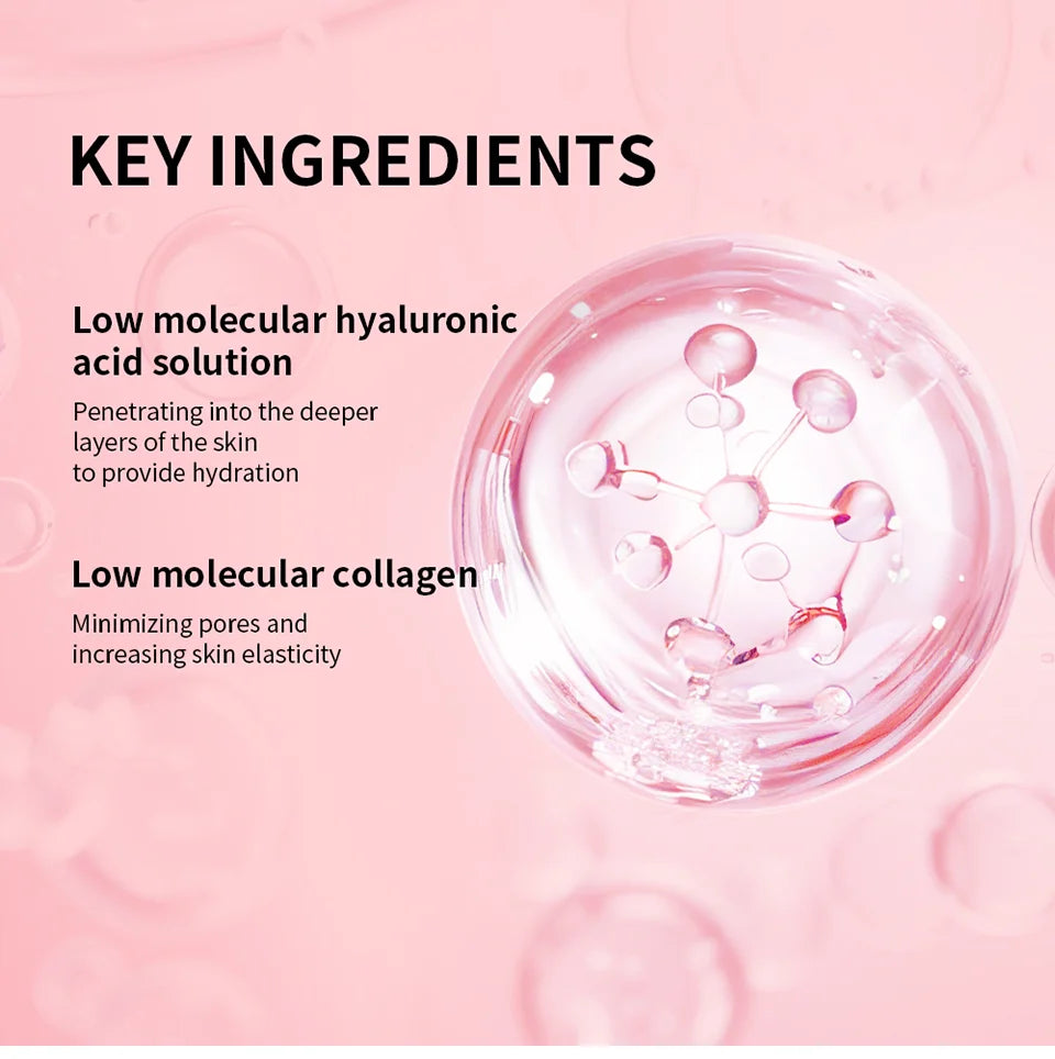 Masque Visage Bio-Collagène Nuit – Hydratation Profonde, Rétrécissement des Pores & Éclat | Soin Overnight Repulpant