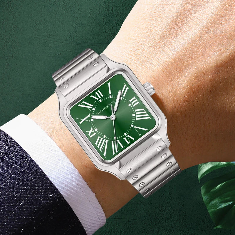 Montre Unisexe Specht & Söhne Luxe 34mm Quartz – Ultra-Fine Saphir Acier Étanche 50M