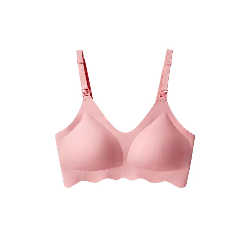 Soutien-Gorge Allaitement Sans Couture Ultra-Fin Détachable – Brassière Respirante Confortable Femme