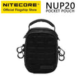 Sac Tactique NITECORE NUP10/NUP20 – Bandoulière Nylon 1000D Molle Crossbody Ceinture Homme Femme