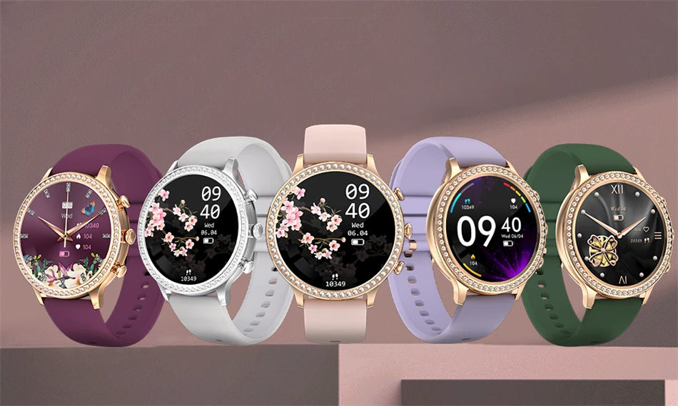 Montre Connectée Femme LIGE 2026 – Appels Bluetooth, Cadran Personnalisable & Suivi Cardio | Étanche Sport & Fitness | Cadeau Femme