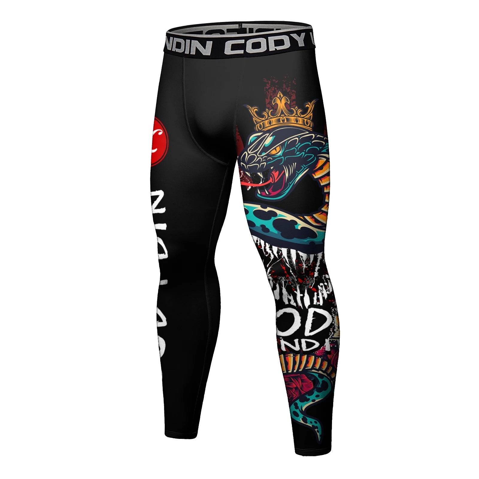 Kompressions-Leggings für Herren – BJJ, Grappling & Fitness