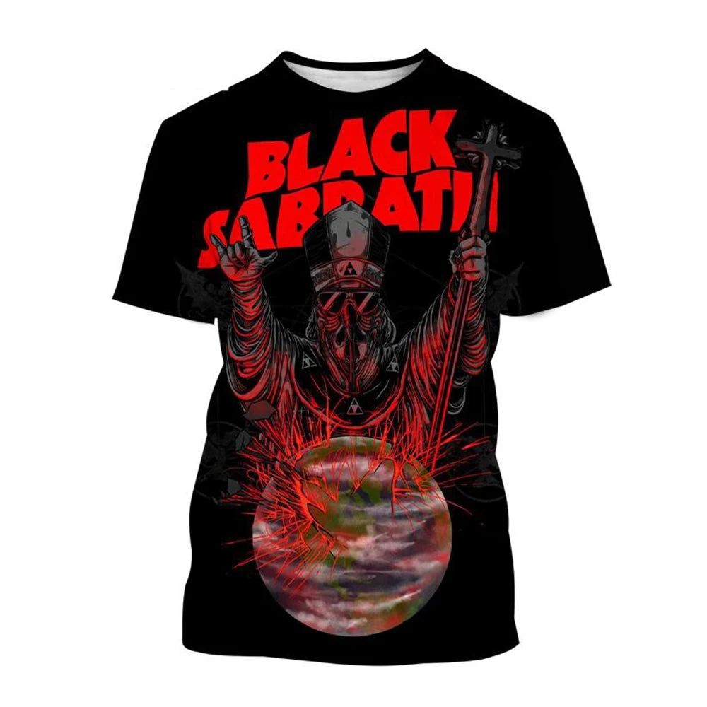 T-Shirt Unisexe Imprimé 3D Tendance Été – Col Rond Manches Courtes Casual Confortable Cool | Streetwear Homme & Femme