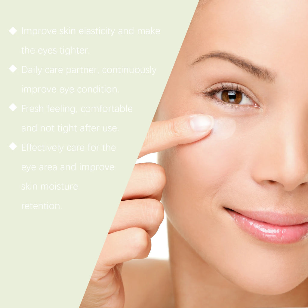 Sérum Contour des Yeux Collagène – Anti-Cernes Poches Gonflements Liftant Hydratant Roller