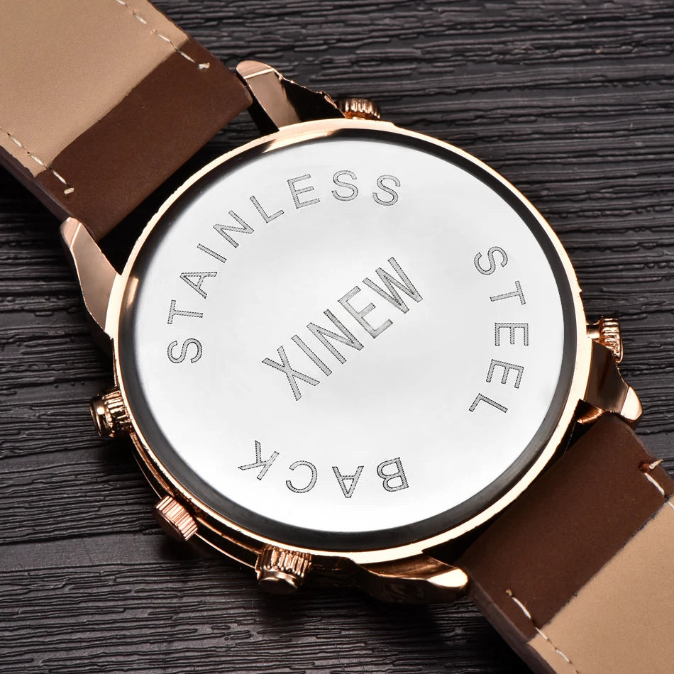Montre Homme XINEW Quartz Nylon Casual – Fashion Student Sport Tendance Montre Homme