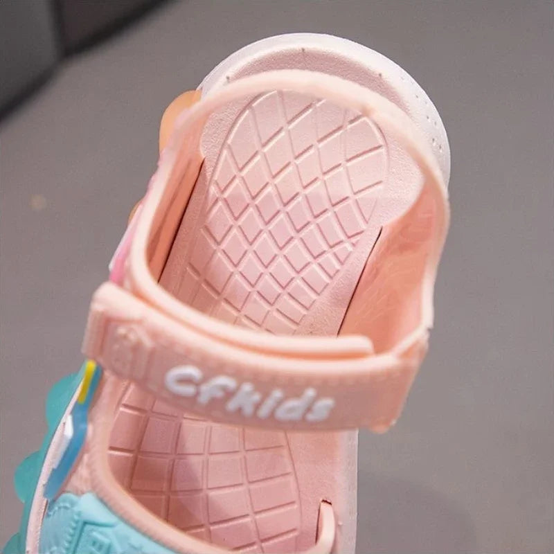 Sandales Enfant Garçon Fille Souples Respirantes – Chaussures Plage Été Antidérapantes Tout-Petits