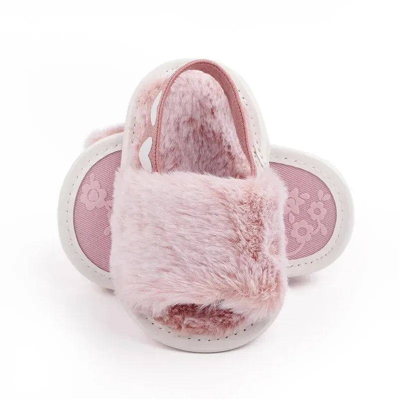 Sandales Bébé Fille Premiers Pas Respirantes Douces – Chaussures Jardin Color Block Mignonne 0-18 Mois
