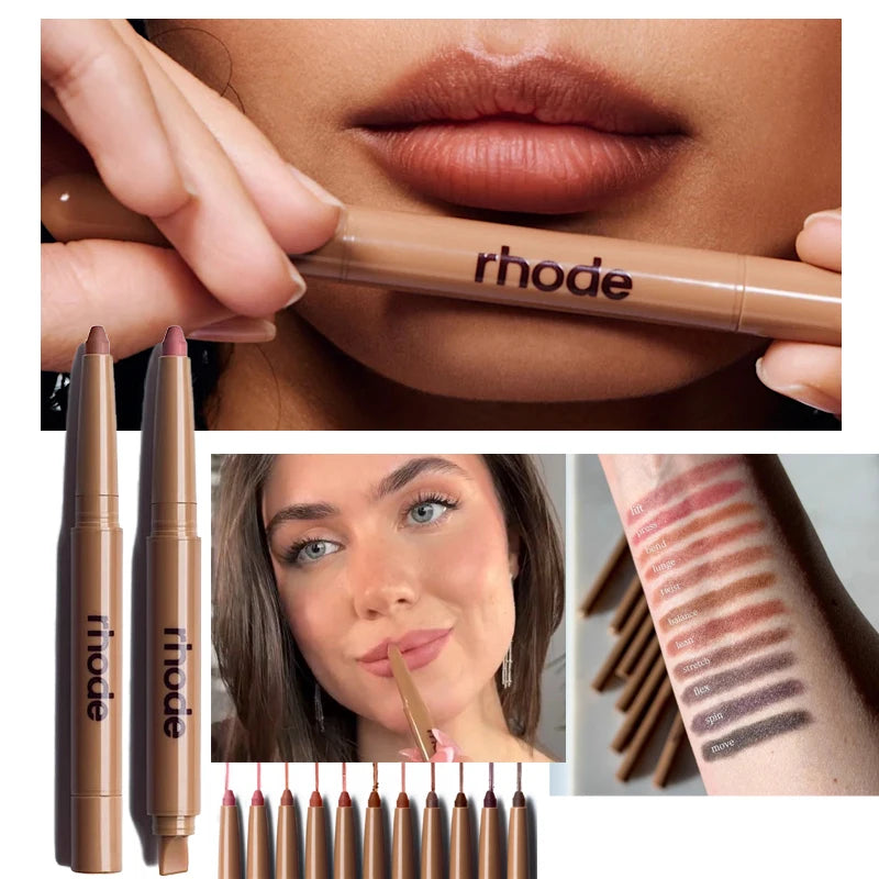 Stylo Contour Lèvres Rhode Skin Peptide – Lip Liner Longue Tenue & Gloss | Blush & Maquillage
