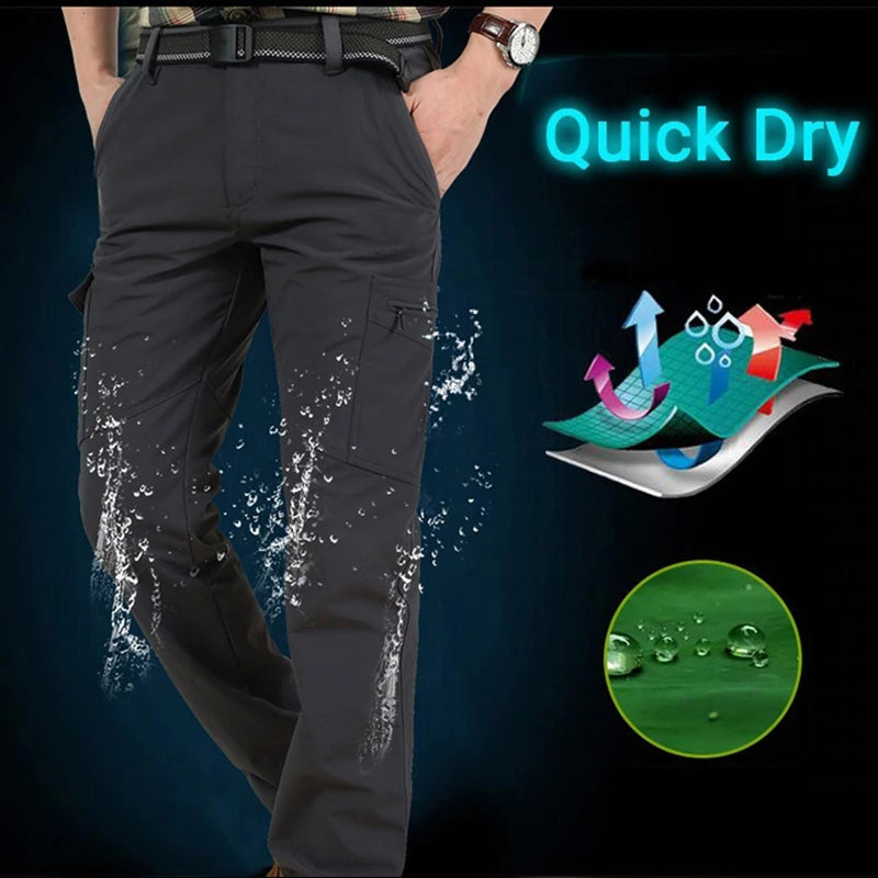 Taktische Cargo-Herrenhose Wasserdicht Schnelltrocknend Militär Outdoor Sommer | Premium Taktische Cargo-Hose