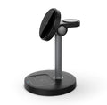 Chargeur 3-en-1 Magnétique Ajustable – iPhone 16-13 iWatch 10-8 AirPods Pro Charge Rapide