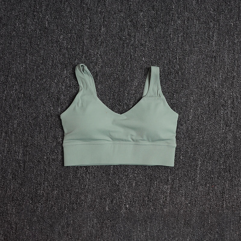 Brassière Sport Femme Dos Nu Sexy – Anti-Choc, Sans Manches | Yoga, Running & Gym | Top Fitness Gainant & Respirant
