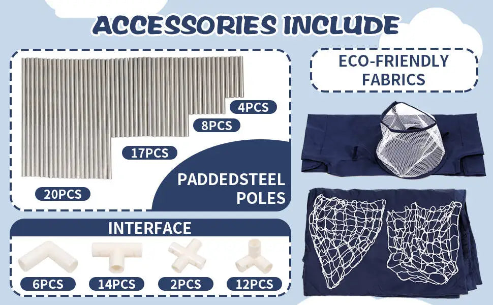 IMBABY Parc Bébé Sécurisé – Barrière de Protection Enfant | Piscine à Balles, Aire de Jeux Modulable Nouveau-Né