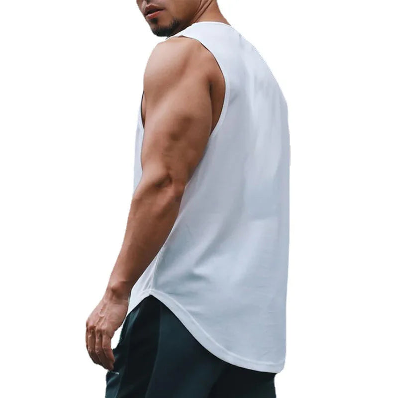Débardeur Homme Gym Fitness Séchage Rapide – Loose Bodybuilding Sans Manches Basketball Été | Mode Homme Sport Premium