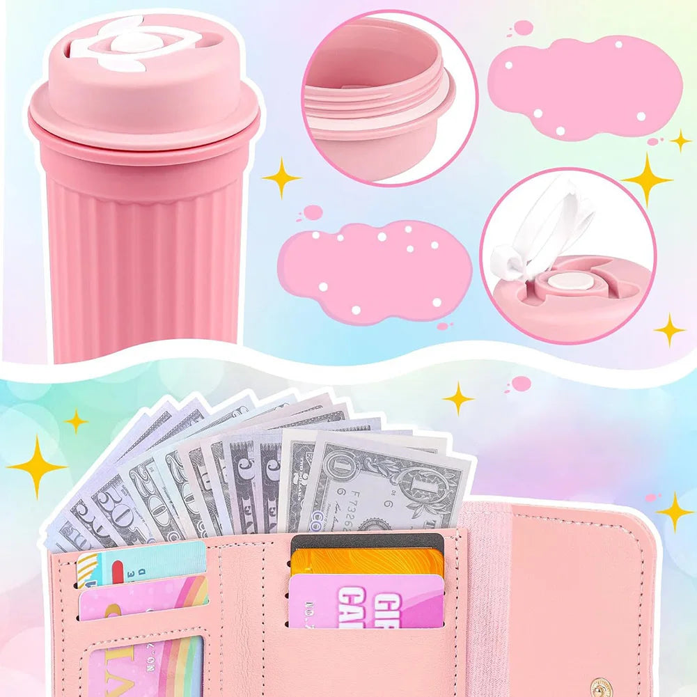 Sac à Main Princesse Enfant – Kit Jeu de Rôle Maquillage | Cadeau Noël Anniversaire