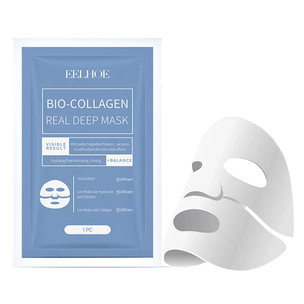 Masque Bio Collagène Coréen - Anti-Rides, Lifting & Fermeté Peau