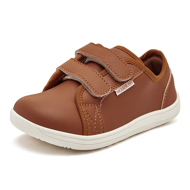 Chaussures Pieds Nus Enfant HOBIBEAR – Sneakers Minimalistes Bout Large Légères Garçon Fille