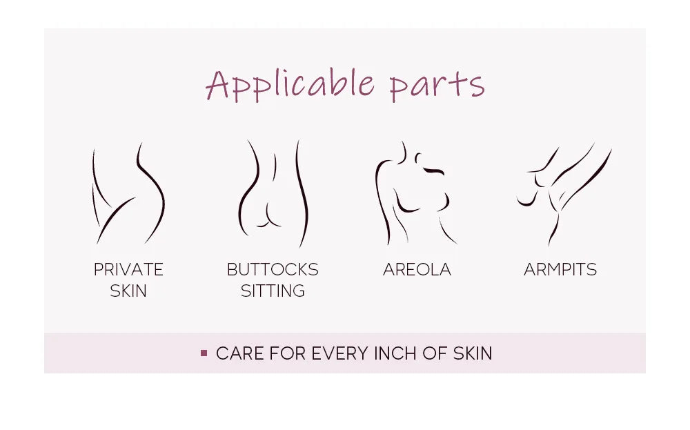 Crème Blanchissante Aisselles & Zone Intime – Hydratante Eclaircissante Coréenne Femme