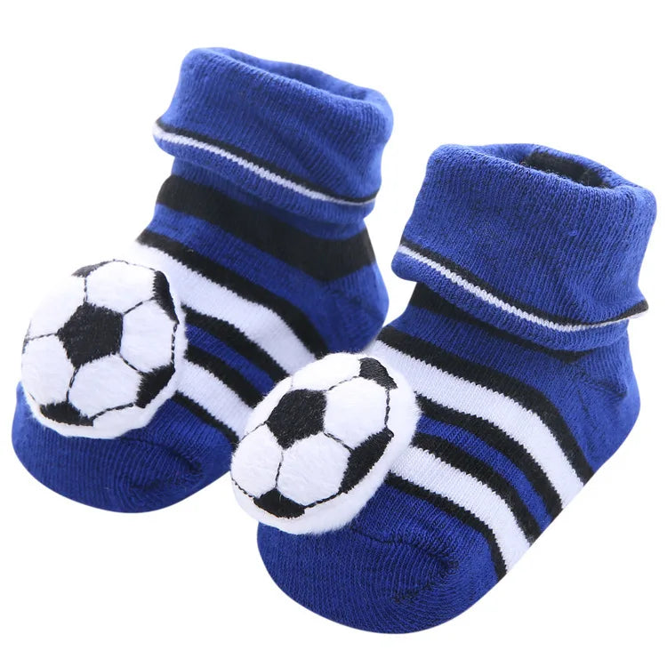 Chaussettes Bébé Unisexe Motifs Animaux Cartoon – Antidérapantes Nouveau-Né Toddler Cadeau Naissance