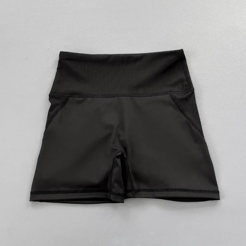 Legging Court 3/4 Femme Taille Haute – Séchage Rapide | Running, Fitness & Yoga Été | Effet Seconde Peau Confortable