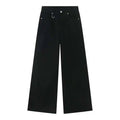 Jean für Herren, Camouflage, Vintage, Washed, weites Bein, Denim, Loose Fit, Casual, Herbst Winter, Hellblau, Streetwear, Trend, Komfortabel – Premium Camo Wide Leg Jeans | Herrenmode Denim Premium Streetwear