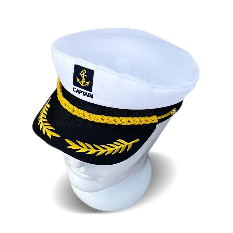 Chapeau Capitaine Marin Adulte – Réglable Homme & Femme | Déguisement & Fête