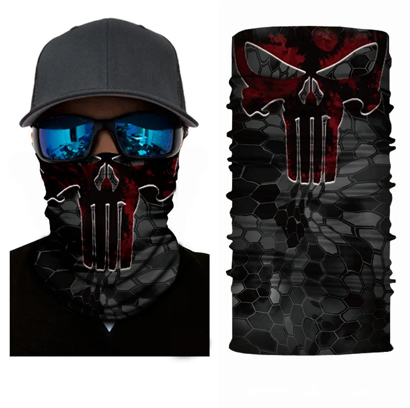 Tour de Cou Cagoule Multifonction – Bandana Sans Couture Coupe-Vent | Vélo, Ski, Moto, Randonnée & Snowboard