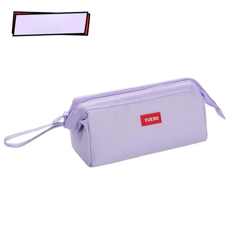 Trousse Crayons Grande Capacité – École & Maquillage | Rangement Stylos & Outils Beauté