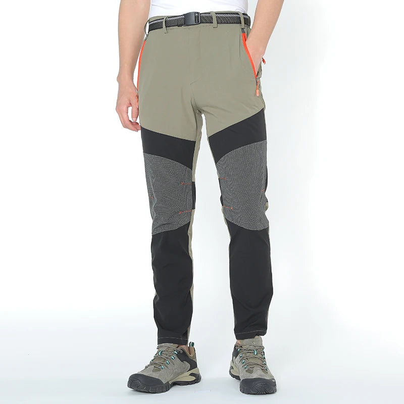 Pantalon Homme Randonnée Outdoor Stretch 4 Directions – Séchage Rapide Léger Respirant Été Alpinisme | Mode Homme Sport Premium