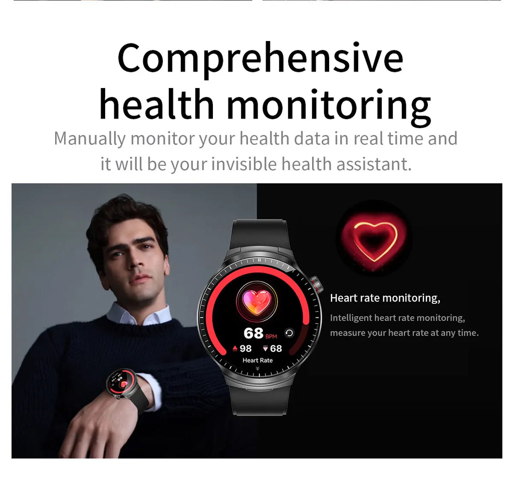 Smartwatch 2-en-1 + Écouteurs TWS Bluetooth – Écran HD 1.85" IP67 Étanche | 100+ Sports | Appels & Suivi Fitness