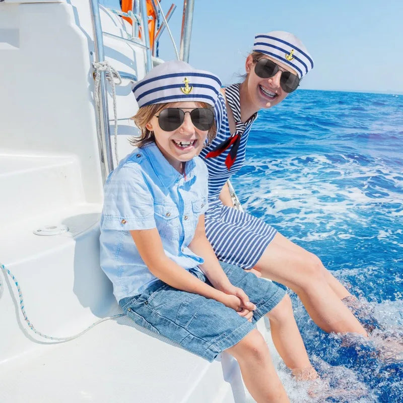 Chapeau Capitaine Marin Adulte – Réglable Homme & Femme | Déguisement & Fête