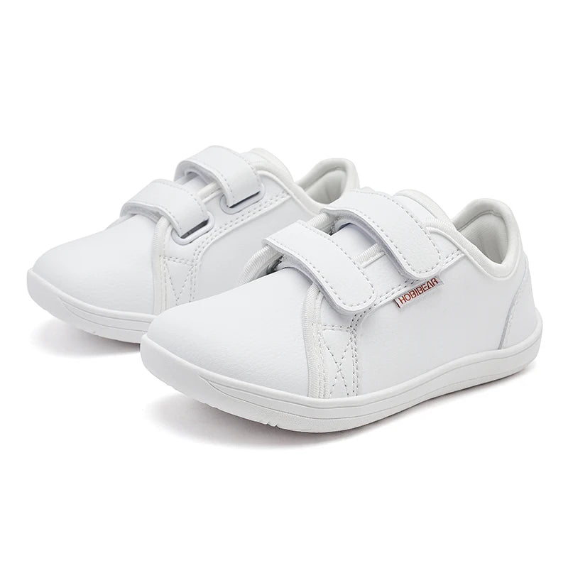 Chaussures Pieds Nus Enfant HOBIBEAR – Sneakers Minimalistes Bout Large Légères Garçon Fille