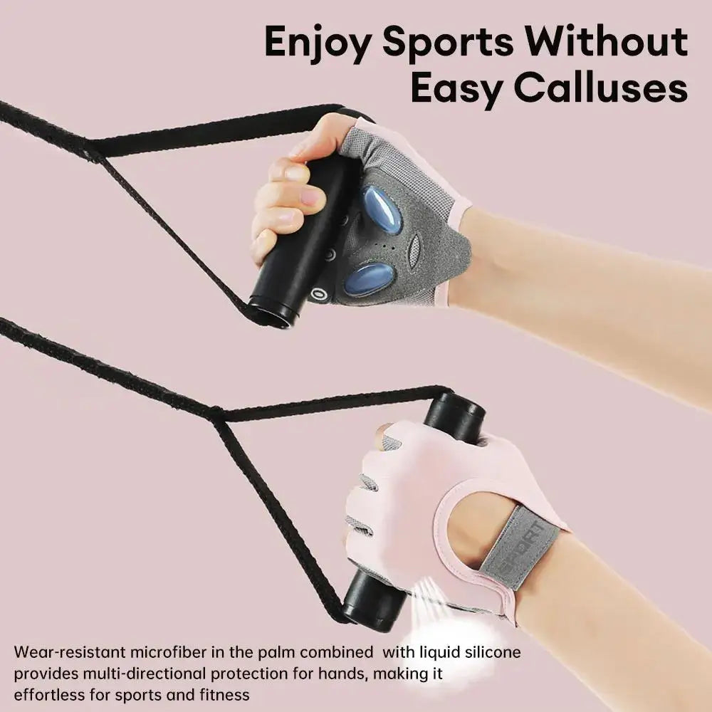 Gants de Sport Antidérapants Unisexe – Musculation, Fitness & Yoga | Protège-Paumes Gym & Halères | Homme & Femme