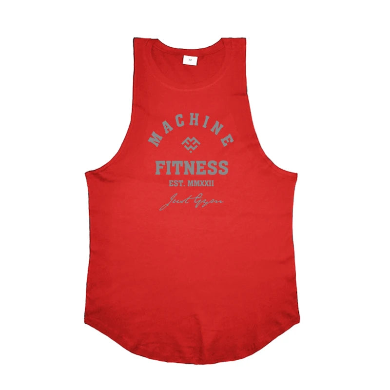 Débardeur Homme Gym Musculation Coton – Sans Manches Fitness Bodybuilding Stringer Jogging | Mode Homme Sport Premium