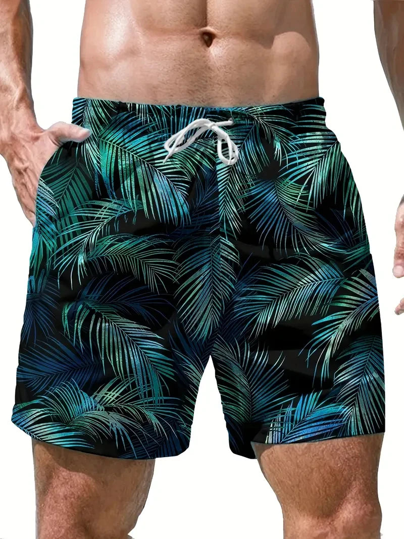 Short de Bain 3D Homme & Garçon – Séchage Rapide | Surf, Plage & Fitness Été | Maillot de Bain Fashion Tendance