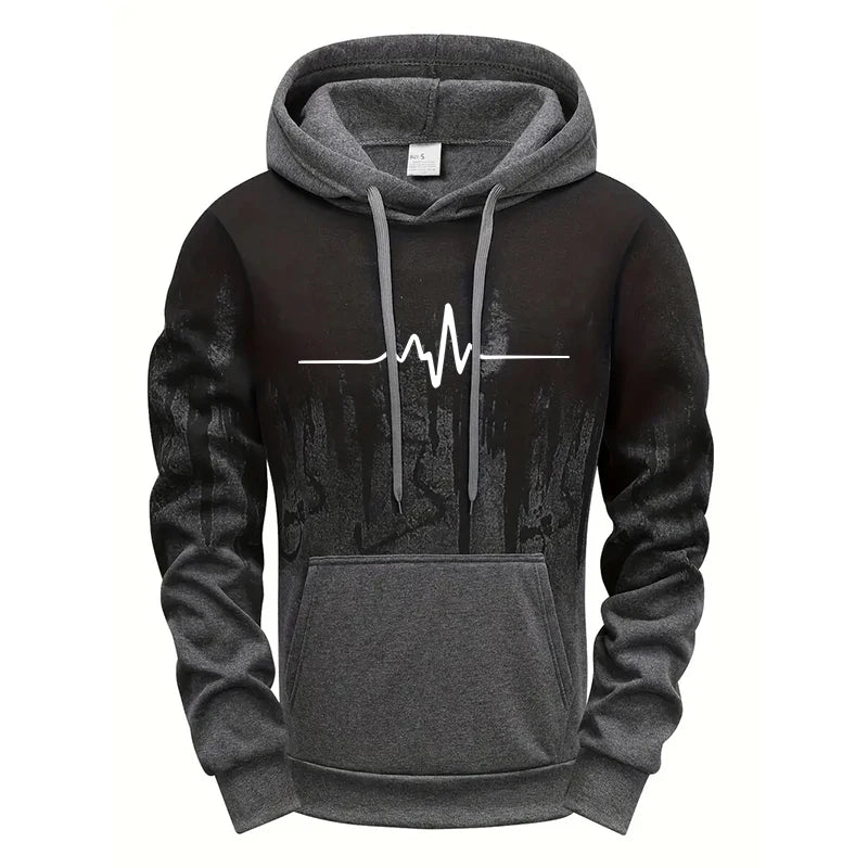Ensemble Survêtement Homme 2 Pièces Hoodie + Pantalon Jogging Casual Sport Confort Quotidien Fashion Polyvalent Premium – Tenue Sport Complète | Mode Homme Sport Premium