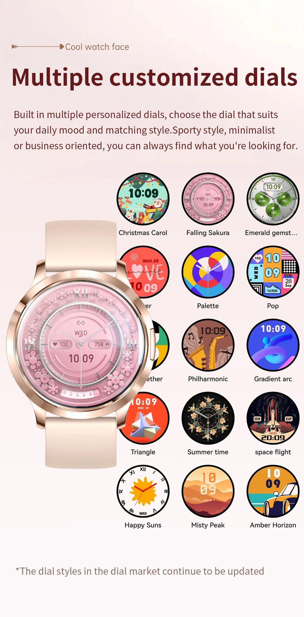 Smartwatch AMOLED 1.32" Unisexe 2025 – Cadran Personnalisable, Appels Bluetooth & Suivi Cardio | Sport & Fitness | Homme & Femme