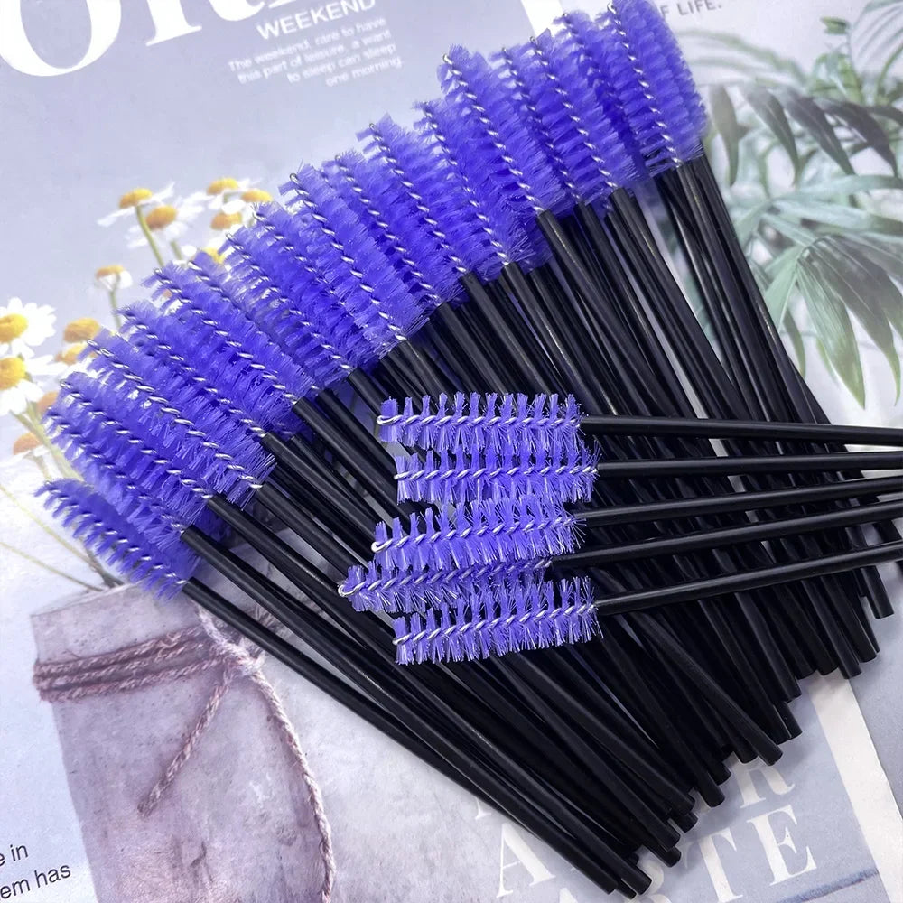 Brosses Mascara & Extension Cils – Lot 150 ou 300 Pcs | Spoolies Sourcils & Maquillage