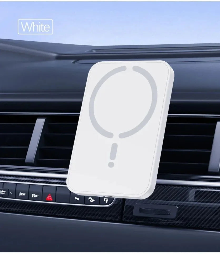 VIKEFON Chargeur Voiture 15W Magnétique Air Vent – Support Magsafe iPhone 17-12 Pro Max