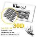 Faux Cils Kimcci 3D Russian Volume – 60 Bundles | Extensions Mink Individuelles Naturelles