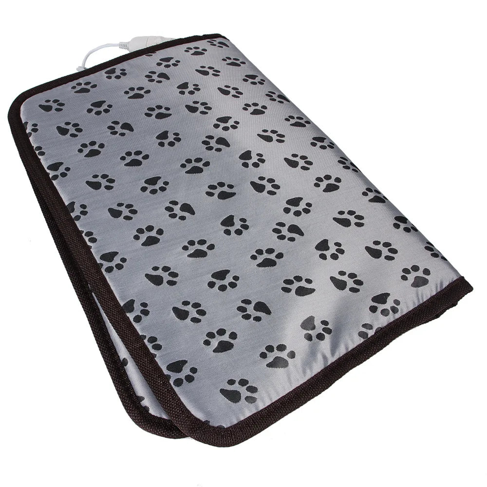 Couverture Chauffante Électrique Animaux Imperméable Anti-Morsure Résistante – Température Constante Réglable | Tapis Chauffant Chien Chat