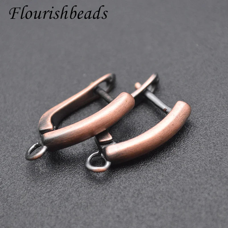 Ohrhaken Ohrringe 18k Gold Anlaufgeschützt Packung 30 Stk. – Glattes Premium-Finish | DIY Schmuck Zubehör für Hochzeit, Weihnachten & Bastelarbeiten