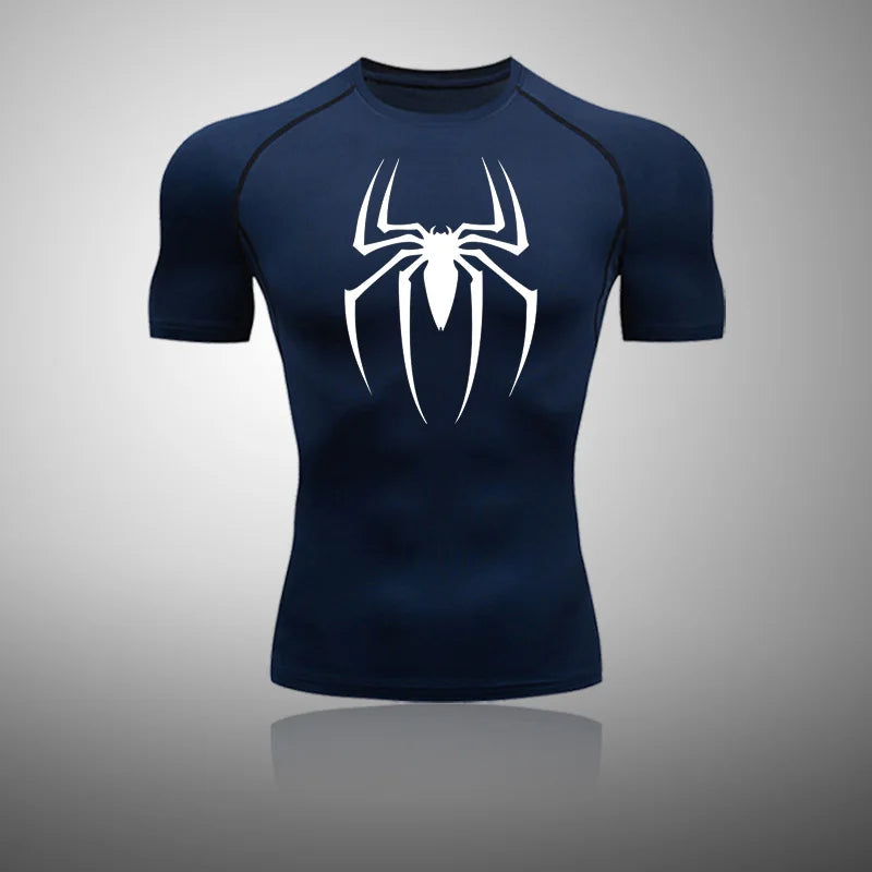 T-Shirt Sport Homme Élastique Séchage Rapide – Col Rond | Musculation, Running & Fitness | Respirant & Gainant