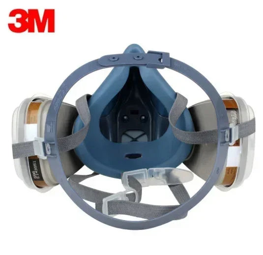 Demi-Masque Respiratoire 3M 7502 – Anti-Gaz, Poussières & Vapeurs Chimiques | Peinture, Industrie & Bricolage | Filtres 501/5N11/6001CN