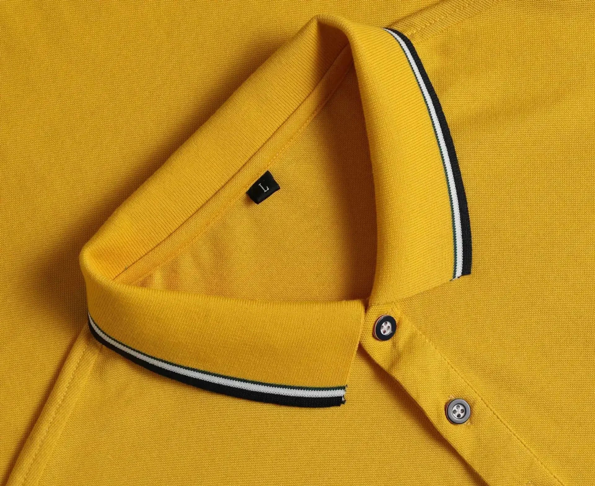 Polo Homme Manches Courtes Coton Broderie Luxe Col Revers Anti-Froissable Léger Été – Casual Élégant Premium | Mode Homme Tendance