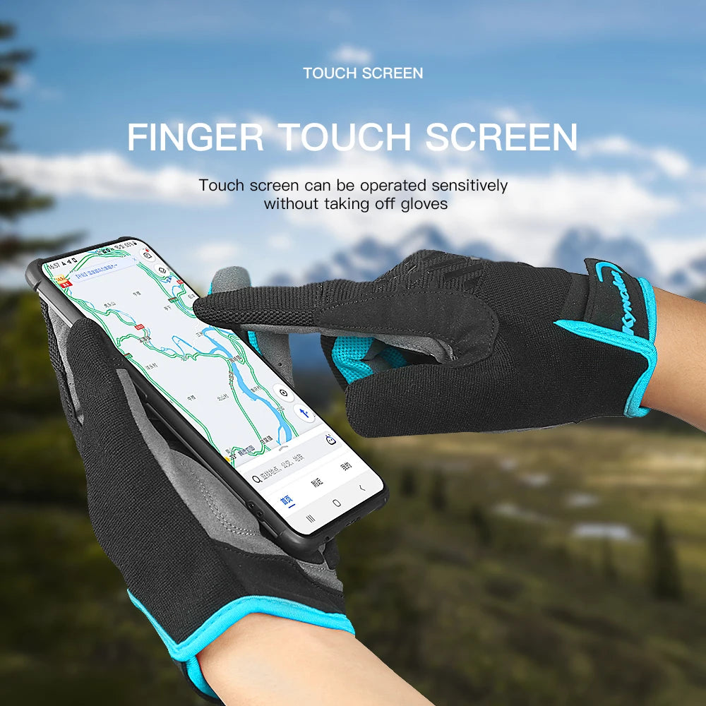Gants VTT & Cyclisme Tactiles Anti-Chocs – Respirants & Légers | Mountain Bike, Fitness & Sport Outdoor | Printemps Été