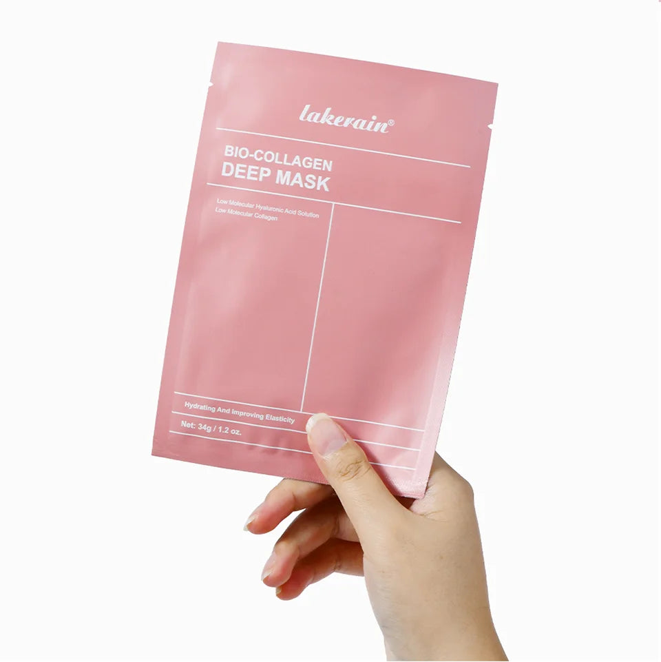 Masque Visage Bio-Collagène Nuit – Hydratation Profonde, Rétrécissement des Pores & Éclat | Soin Overnight Repulpant