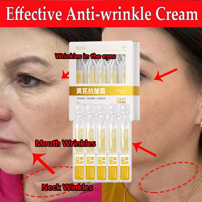Sérum Visage Astragale Anti-Rides Instantané – Raffermissant Lifting Blanchissant Coréen