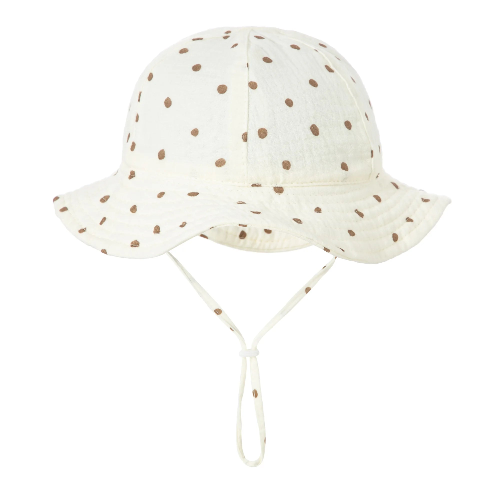Bob Bébé Coton Imprimé Anti-UV Unisexe – Chapeau Panama Plage Pêche Outdoor Garçon Fille 3-12 Mois