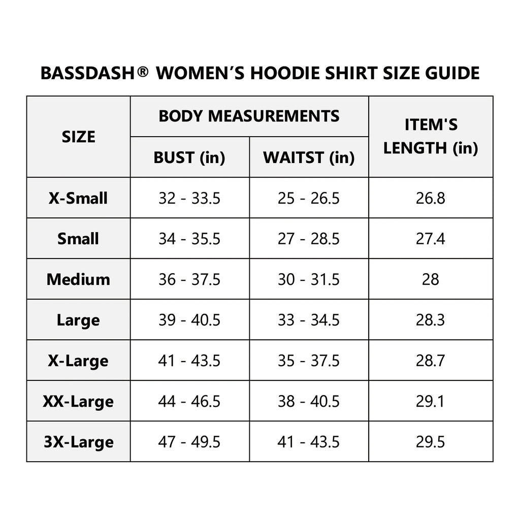 Bassdash Hoodie Anti-UV UPF 50+ Damen – Integrierte Gesichtsbedeckung & Daumenlöcher | Schnelltrocknend & Atmungsaktiv | Angeln, Wandern & Radfahren